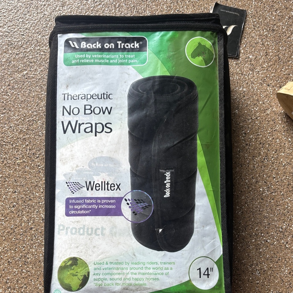 Back on track no bow wraps